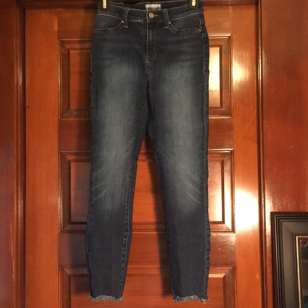 Meritage High Waisted Skinny Crop Jeans